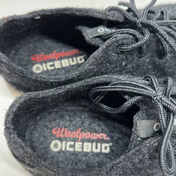 Icebug Eide Wool RB9X Dark Grey Gray Sneakers Lace Up Shoes Men's Size 11 - Picture 9 of 11